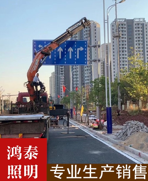 湖南F型標志桿路牌桿高速路牌桿